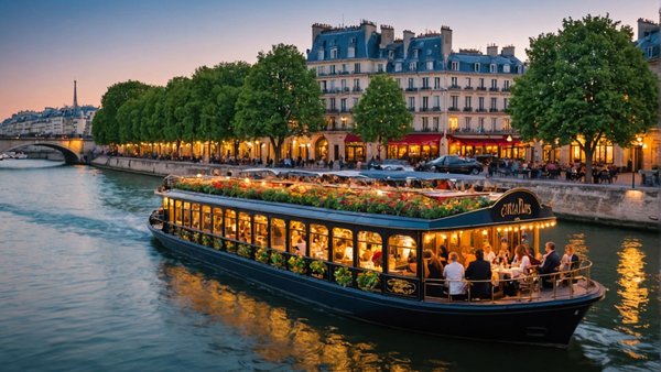 Top 5 des restaurants péniches à paris à essayer absolument
